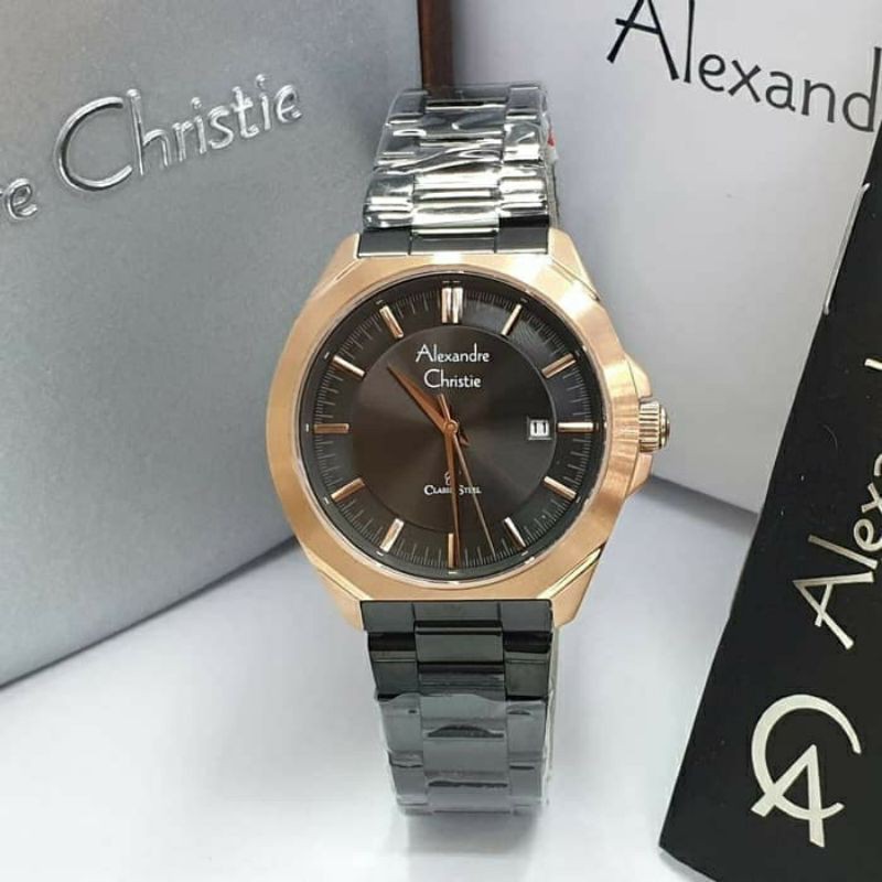 Jam Tangan Pria ALEXANDRE CHRISTIE AC8596 ORIGINAL Garansi resmi