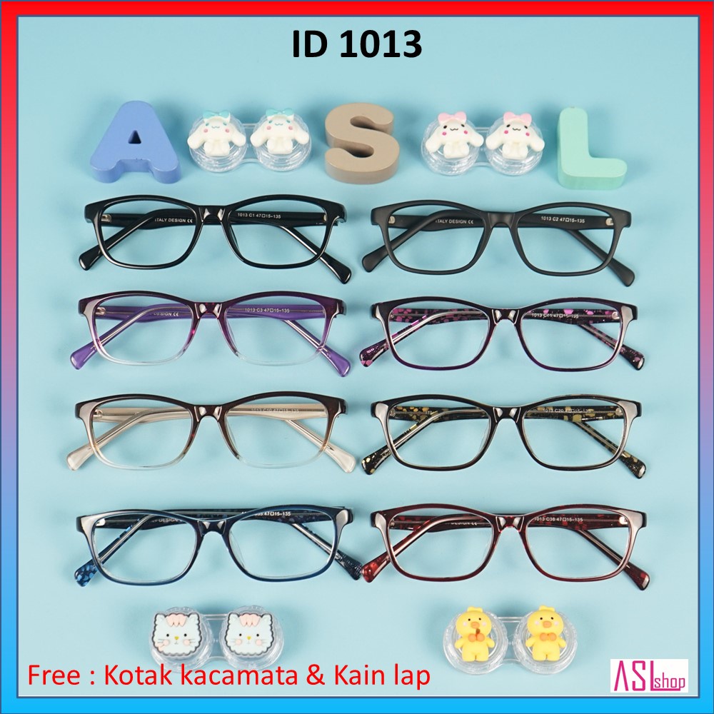 FRAME DAN KACAMATA MINUS (ID 1013) REMAJA DAN ANAK-ANAK