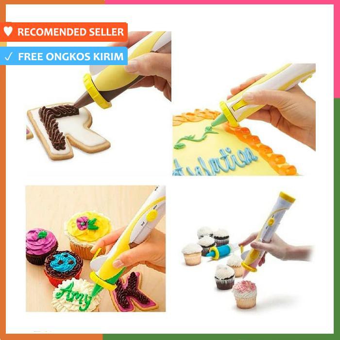 

FROSTING DECO PEN ALAT PENGHIAS KUE TART / CREAM GARNISH