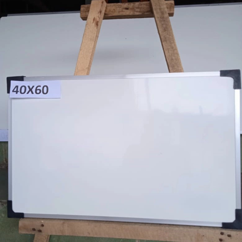 

papan tulis Whiteboard gantung ukuran 40x60