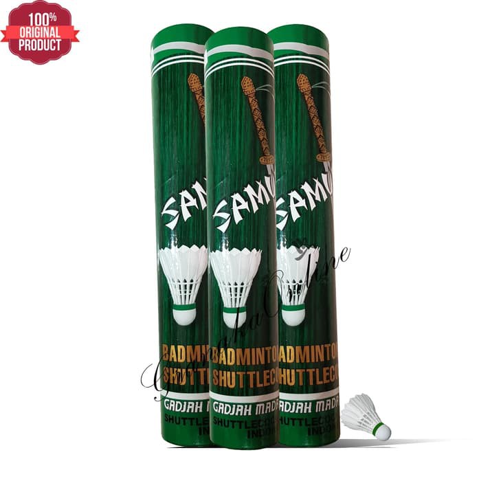 SHUTTLECOCK / KOK BADMINTON SAMURAI HIJAU (ORIGINAL)