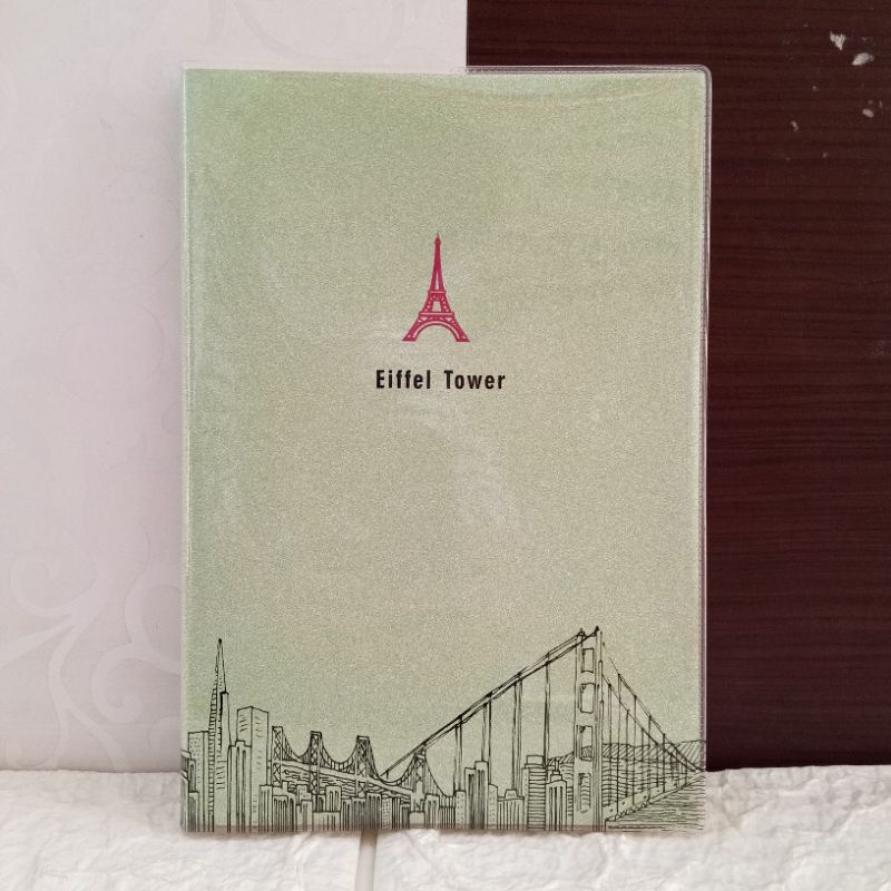 

Notebook Glitter/Buku Catatan Glitter A5 (Eiffel Tower)