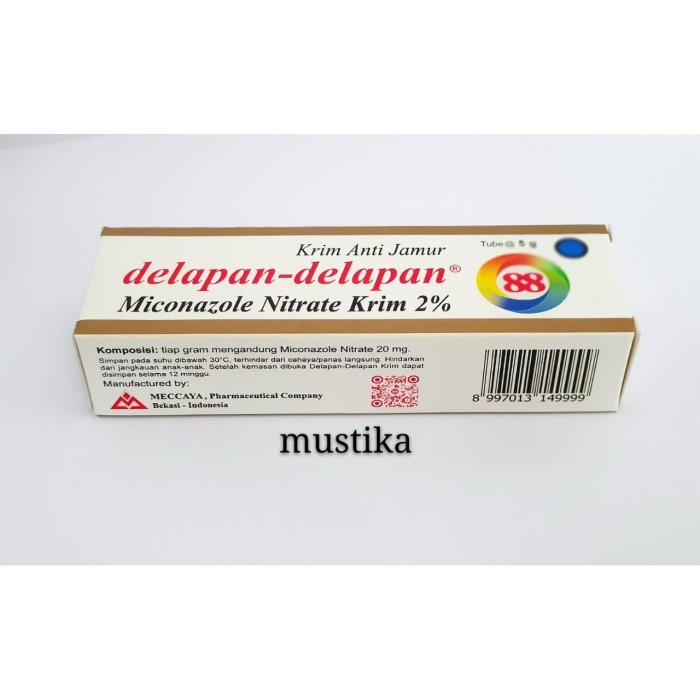 

KRIM ANTI JAMUR DELAPAN-DELAPAN 5G