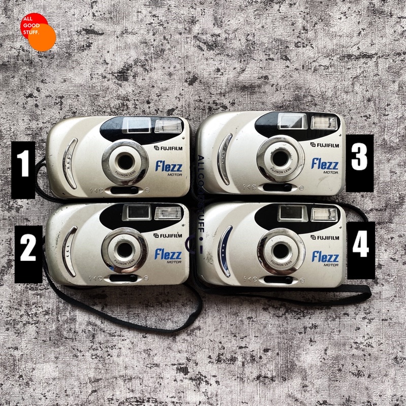 KAMERA ANALOG - FUJI ZIPP / FUJI FLEZZ / NOVACAM I / FUJI STARR / FUJI COMETA / FUJI MDL 9 / FUJICA M1 KAMERA ANALOG SAKU REUSABLE MURAH 35M MULUS ROLL FILM-FUJI FLEZZ