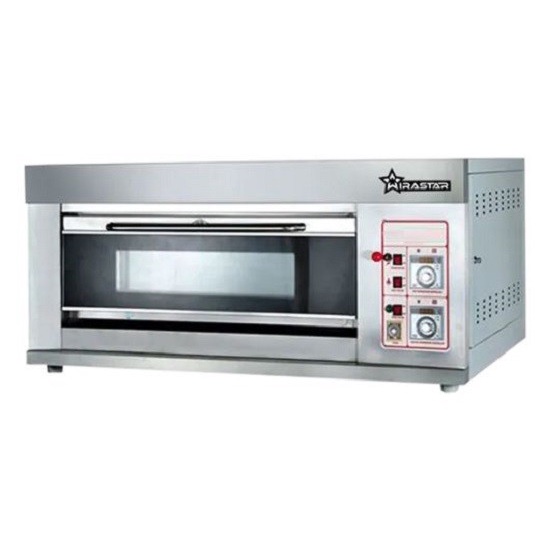 BAKERY OVEN Oven Roti Gas Luxury 1 Deck 2 Trays WIRATECH WIRASTAR OVN-20