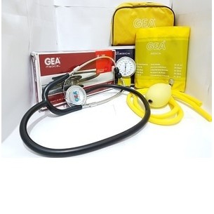 DISKON  Tensimeter Aneroid GEA  dan Stetoskop GEA  / Ukur Tensi Darah Manual YP01