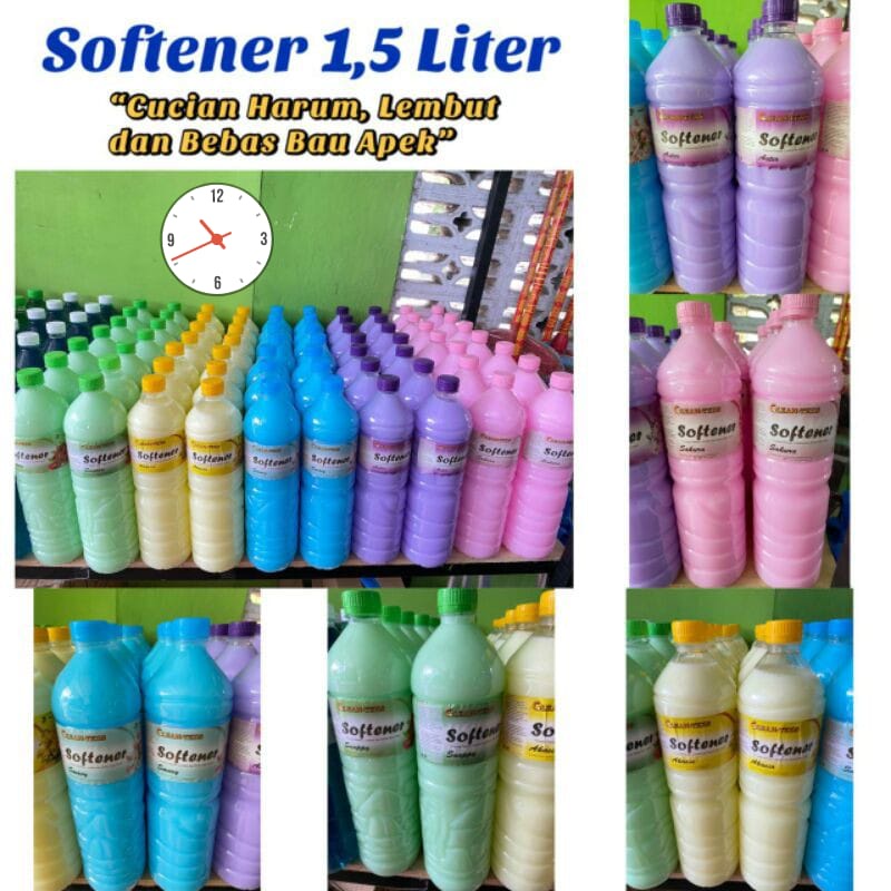 SOFTENER CLEAN TEXT/ Pewangi Pakaian/softener Pakaian AORA