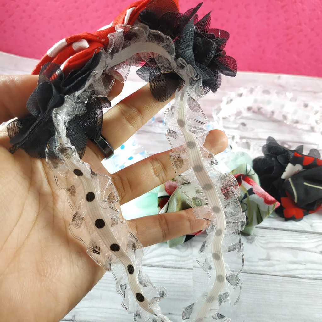 BARU !!! Jual Bando Anak / Bandana Bayi  /Headband Anak Pita Handmade By Tokopelanginicer