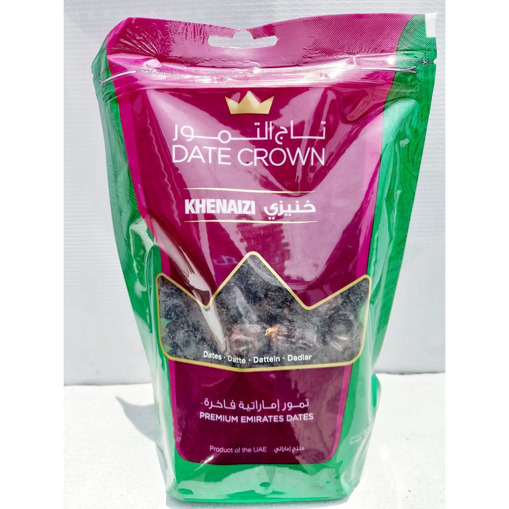 

Date Crown Khenaizi 500GR / Kurma Asli/Kurma Kekinian