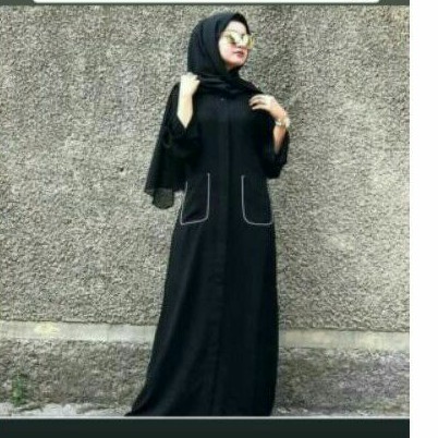 Abaya Basic Saudi Saudi / Abaya Original / Abaya simple / abaya polosan / abaya murah