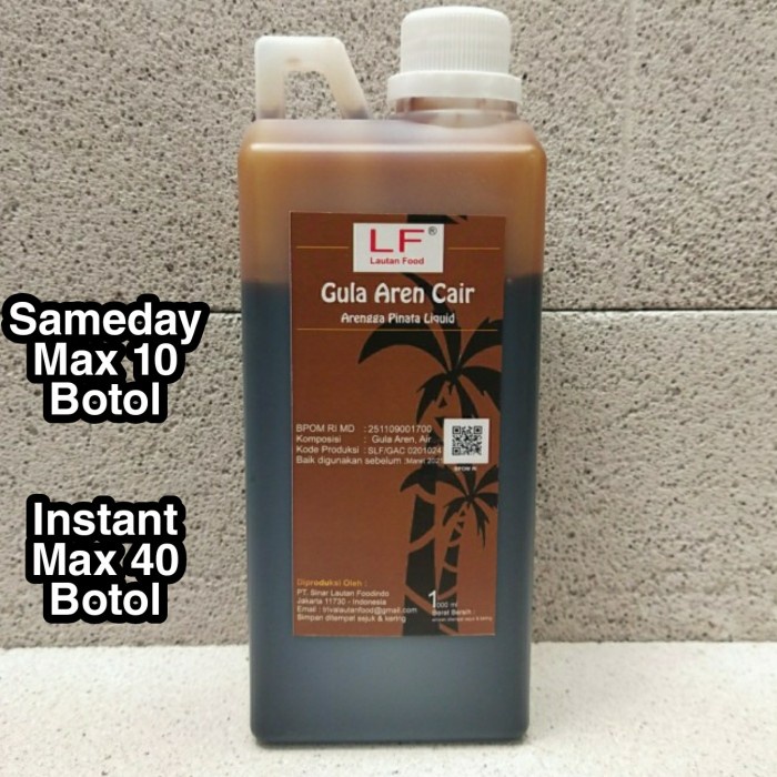 

Gula Aren Cair Murni 1 Liter Premium by Lautan Food