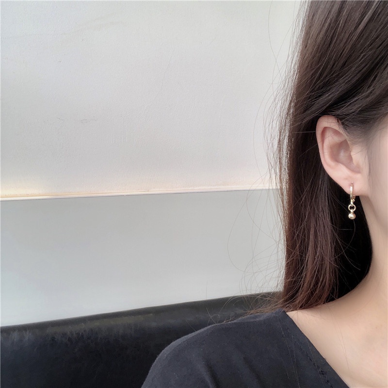 [ACKER] 4 Pcs/set Korea Desain Vintage Alloy Stars Set Anting-Anting Panjang Untuk Wanita