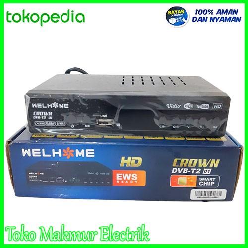 Set Top Box Dvb T2 Receiver Welhome Tv Digital