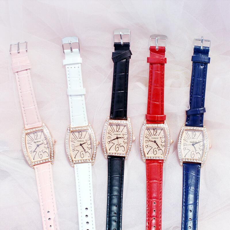 BBS J015 Jam Tangan Wanita CANDYCAT Simple Style Fashion Elegant Casual Quartz Watch