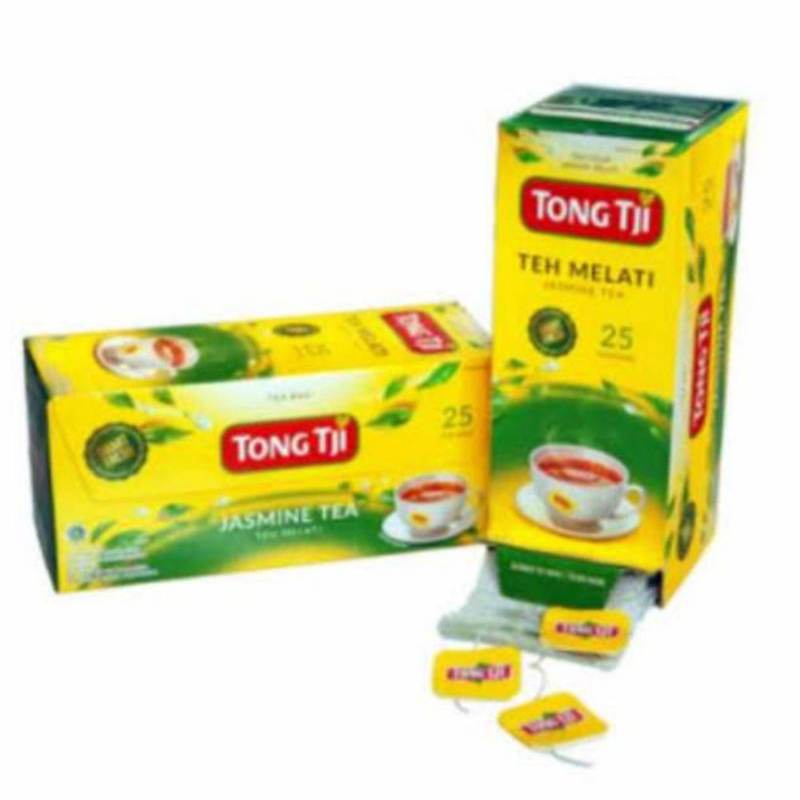 

Teh Celup Tong Tji Jasmine Tea (1 dus 25 sachet)/Tongji Celup