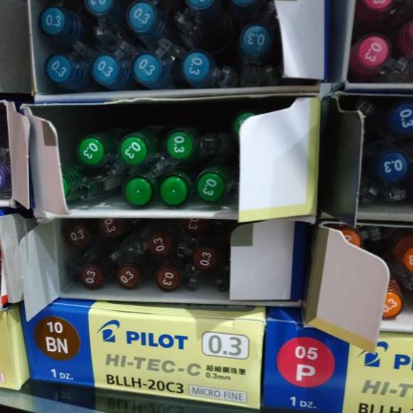 

Big Sale.. Pulpen hitec pilot 0.3 dan 0.25 lusinan / perpak hi tec pulpen hi tech pen hi tech hitech