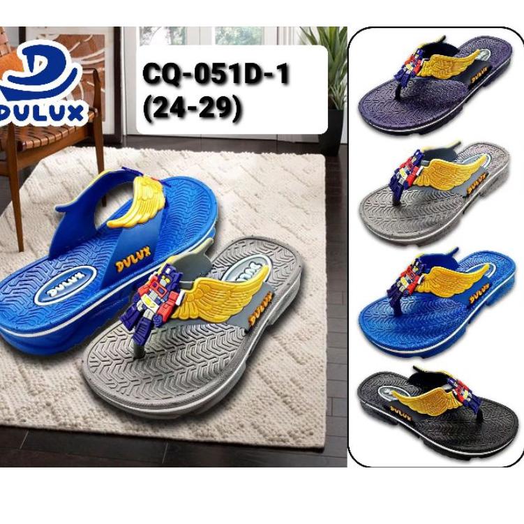 Terpercaya sandal anak japit, sandal dulux CQ- 051D-1 UK 24-29