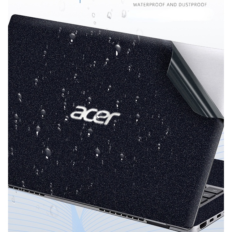 Stiker Skin Vinyl Transparan Warna Hitam Polos Untuk Laptop Acer Nitro 5 Swift3 Swift5 Swift5 Swift X Aspire 3 Aspire 5 A314-32 An5-55G 415 - A3- A315-32