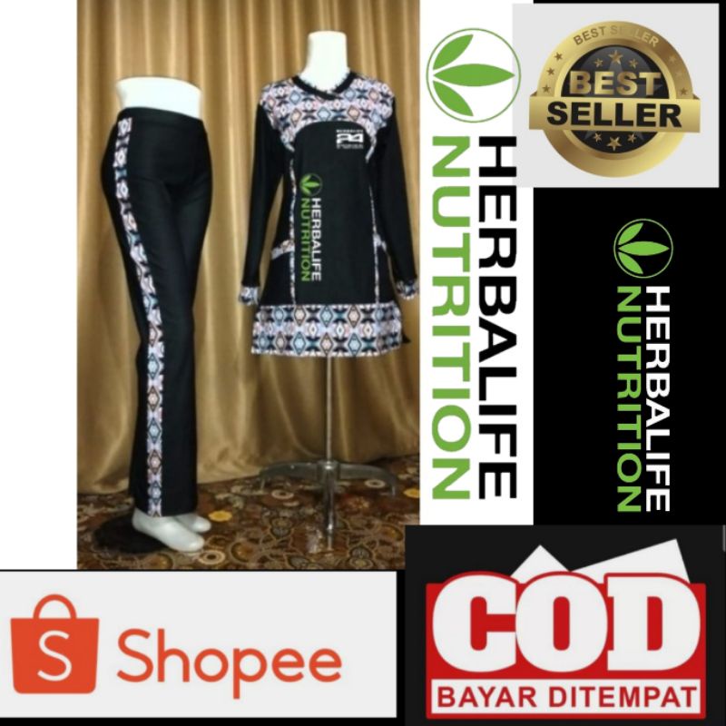 Baju senam / Baju senam zumba/Baju senam Tunik