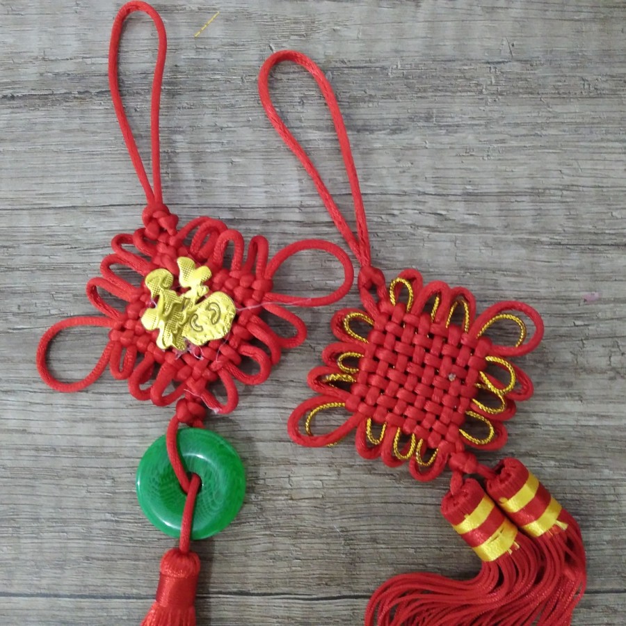 hiasan gantungan china imlek chinese new year tassel hiasan dekorasi