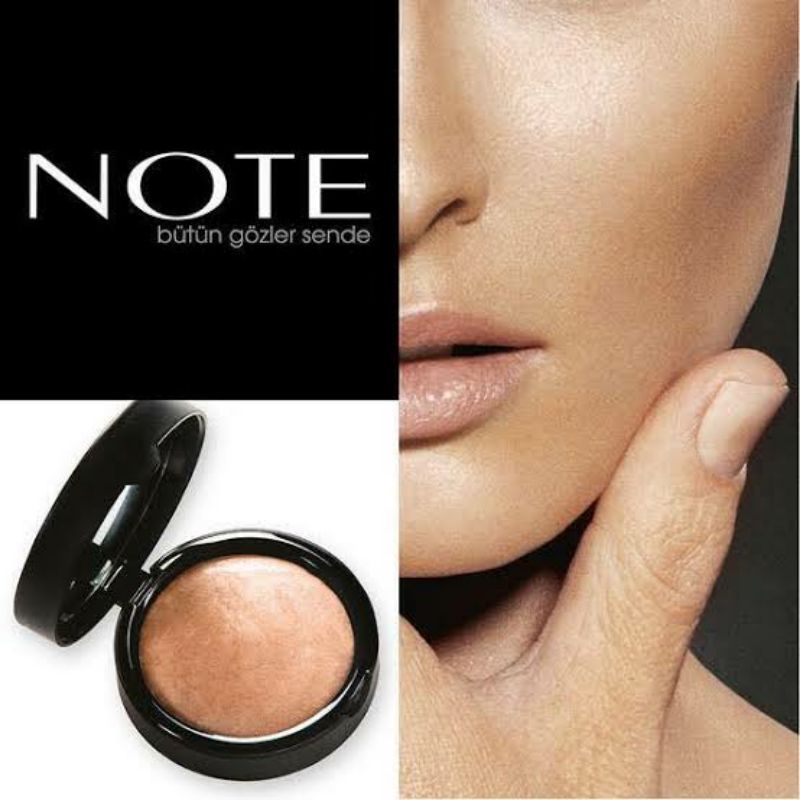 NOTE COSMETICS Terracotta Powder Macadamia Oil Honey Warm