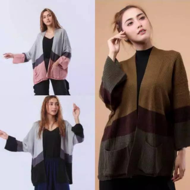 KHANZA POCKET CARDY | cameroon oversize | outer cardigan