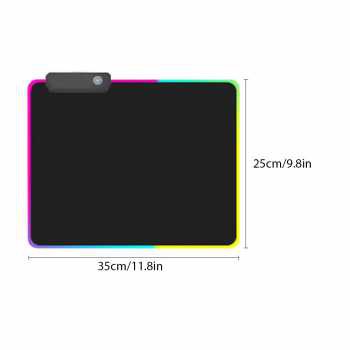 MONTIAN Glowing LED High Precision Gaming Mouse Pad RGB GMS-WT5