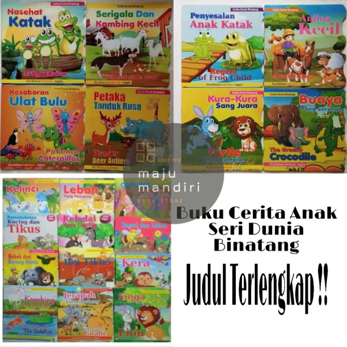 Buku Cerita Dunia Binatang