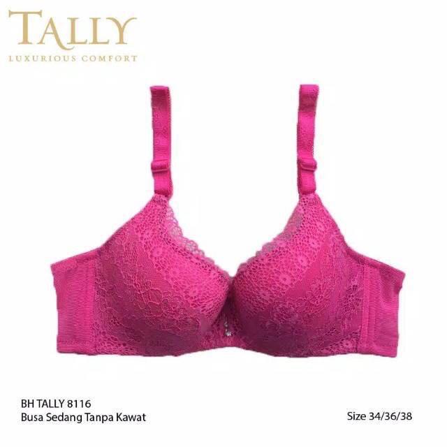 TOP TALLY 8116 - BH TALLY 8116 PAKAI KAWAT ADA BUSA TIPIS SIZE 34 36 38 CUP B - BH FASHION BRA BRUKAT RENDA- BH RENDA BRA IMPORT NYAMAN PAKAI NGANGKAT PAYUDARA - BAHAN ASLI TALLY - ARA98STORE