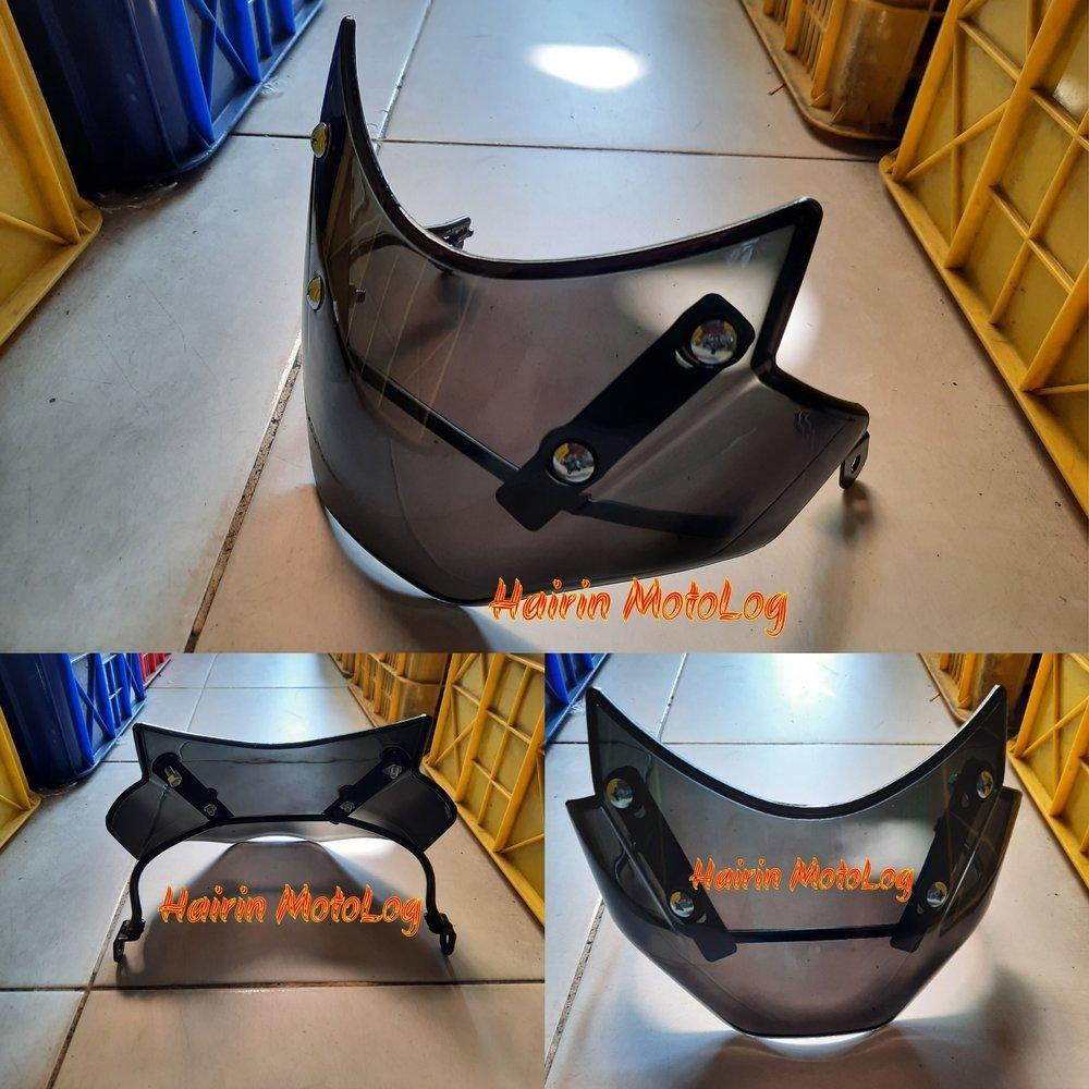 Visor Vixion Old Lama Plus Breket winshield vixion old - MF Variasi Motor