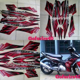 VARIASI TUTUP RADIATOR AKSESORIS MOTOR SUZUKI SATRIA FU 