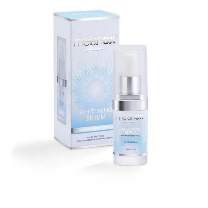 melanox whitening serum pemutih wajah 15 ml