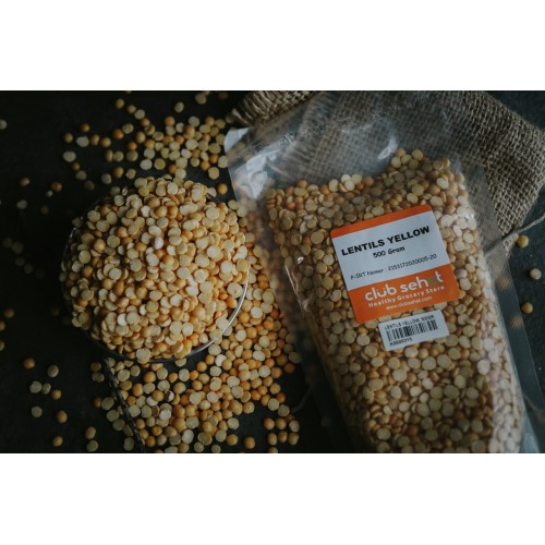 

CLUB SEHAT - Lentils Yellow, 500gr