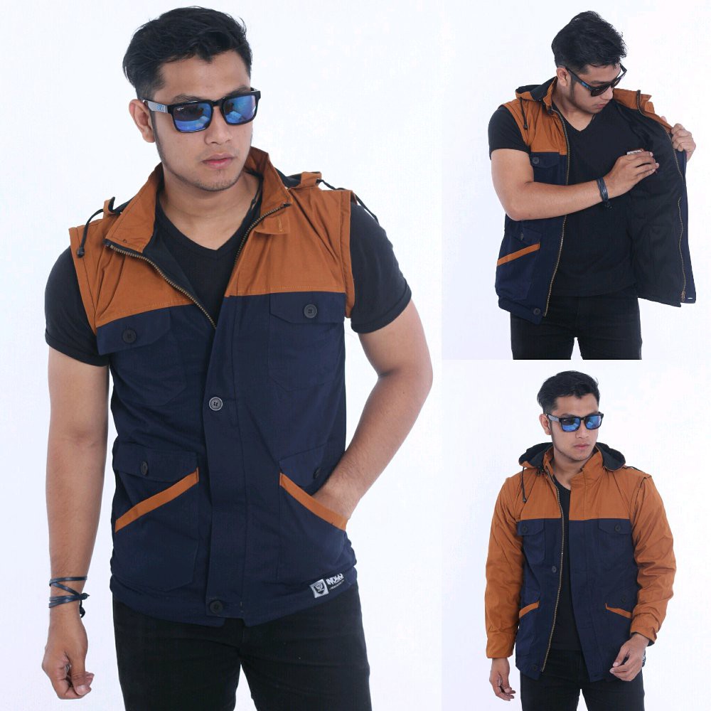 TERLARIS parka rompi Jaket Keren