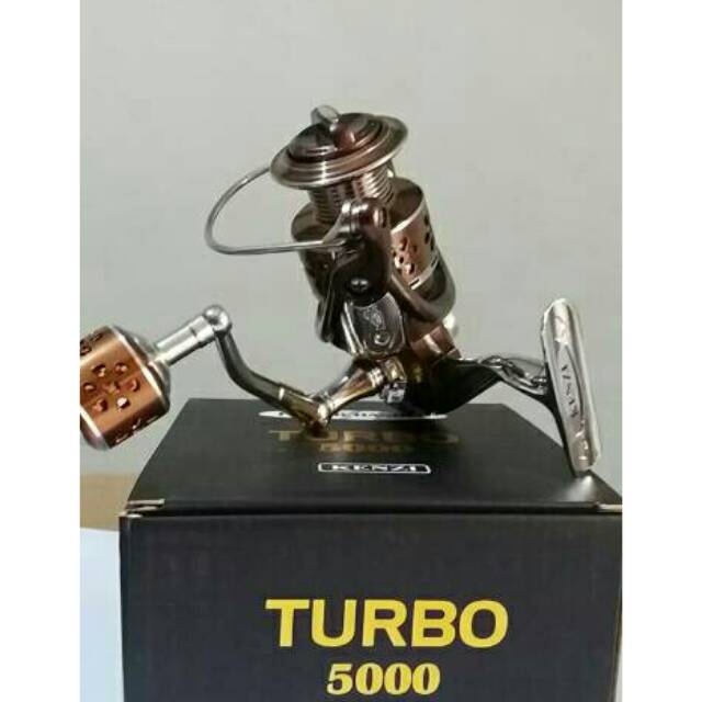 Rel / reel / kerekan pancing kenzi Turbo 3000