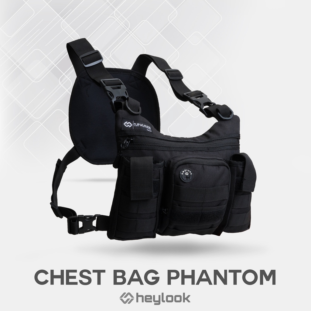 HEYLOOK Project - Chest Bag PHANTOM Tas Dada Tactical Rig Bag Outdoor