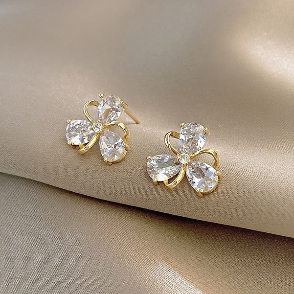 2021 Anting Gantung Panjang Tusuk Gaya Korea Bentuk Geometri Bahan Metal Silver S925 Untuk Wanita