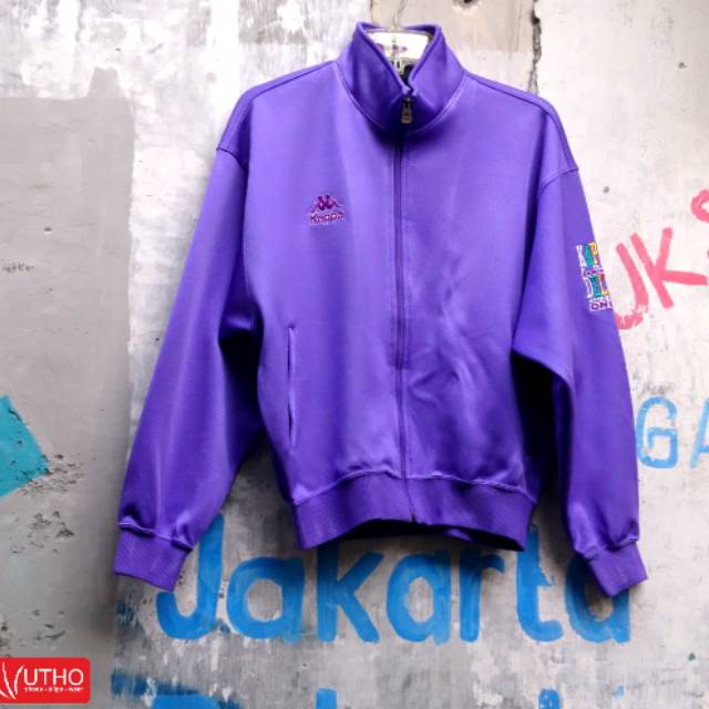 kappa windbreaker purple