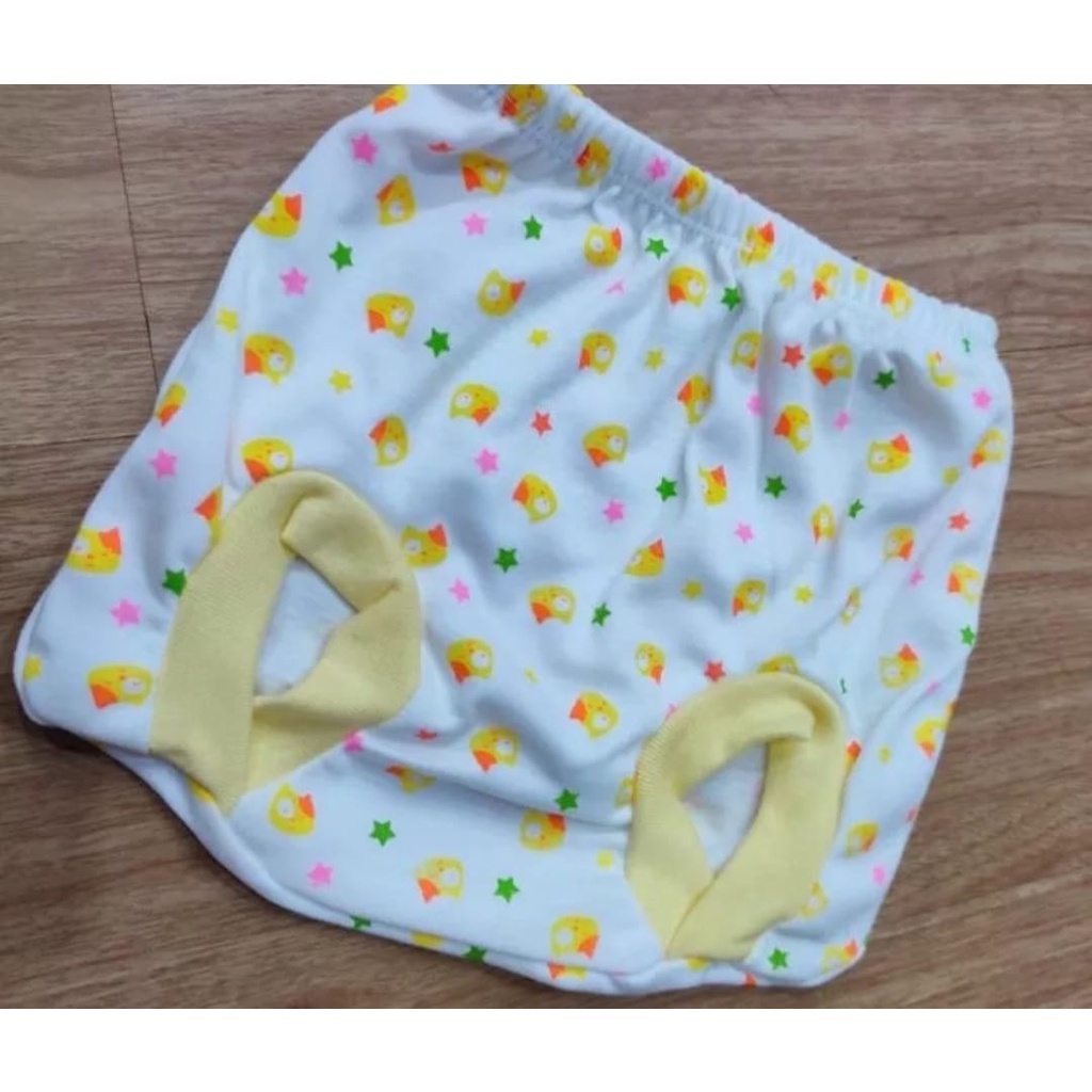 (6pcs) CELANA POP  DOUBLE POLOS WARNA - CELANA POP BABY - CELANA MURAH