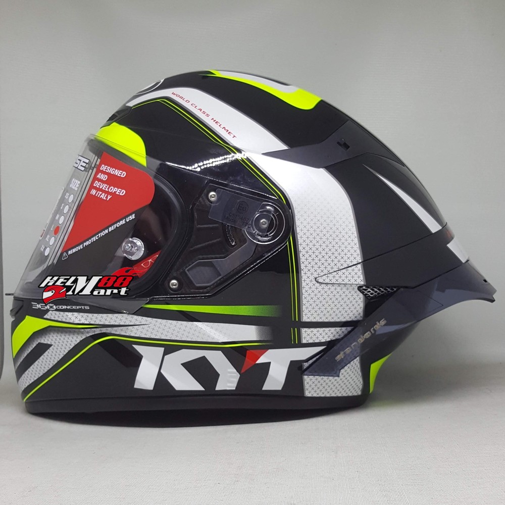 Helm KYT TT Course PAKET Spoiler Helm KYT Fullface ...