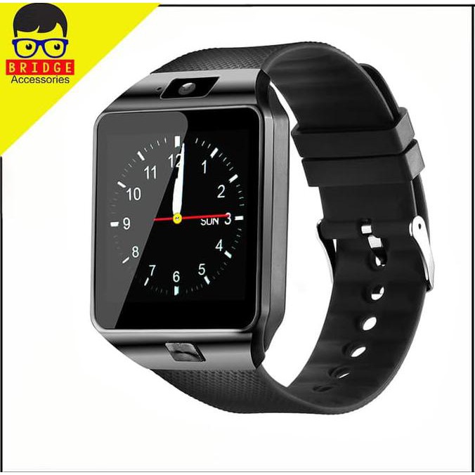 Terbaik Smartwatch U9 / Dz09 / Smart Watch Dz09 Support Sim Card & Memory Card - Hitam Garansi
