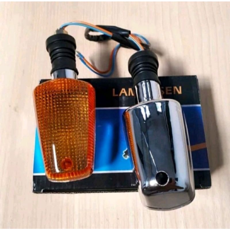 LAMPU SEIN STANDAR RX KING OLD/NEW LED SEIN KUNING