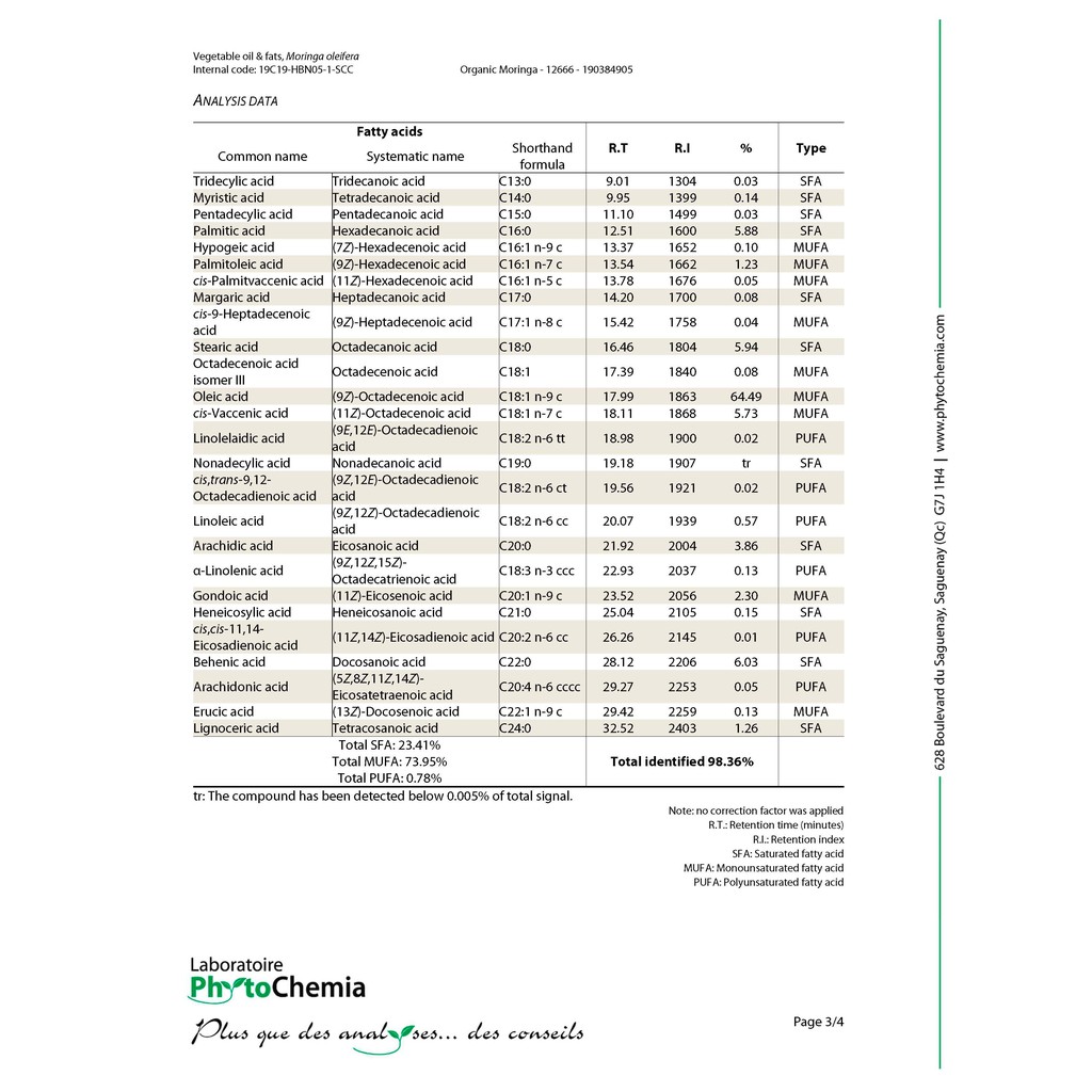 Happy Green ORGANIC Moringa Oil - Minyak Kelor Organic USDA