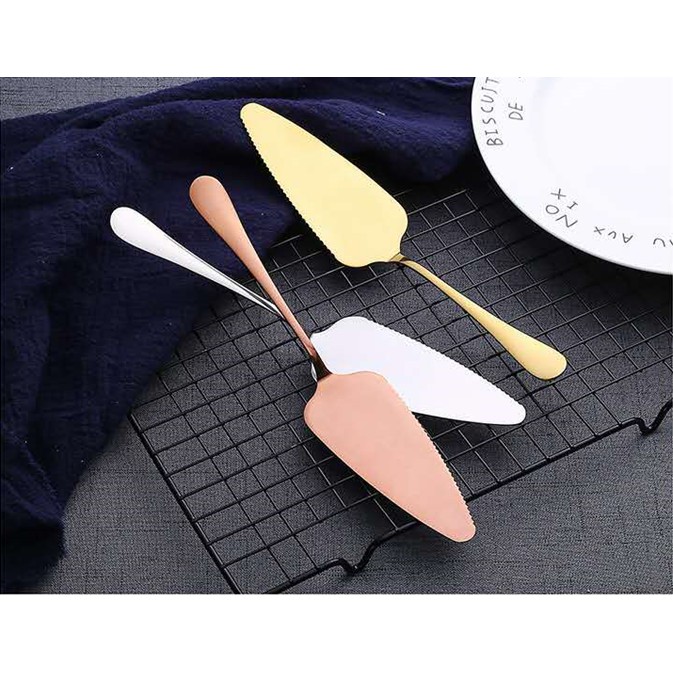 Spatula Segitiga Cake Shovel BESAR / Spatula Segitiga BESAR / Cake Server Pizza Stainless Steel