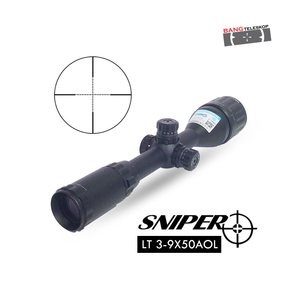 Teleskop Sniper LT 3-9x50AOL