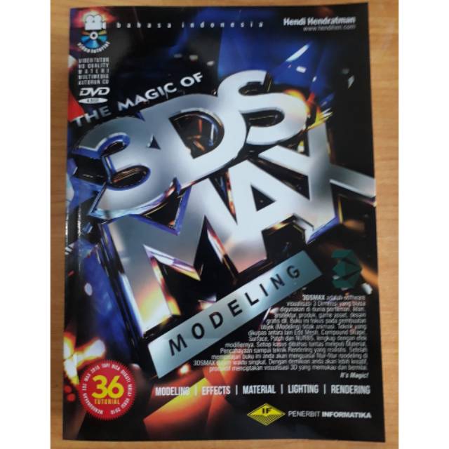 

Buku THE MAGIC OF 3DS MAX MODELING +DVD