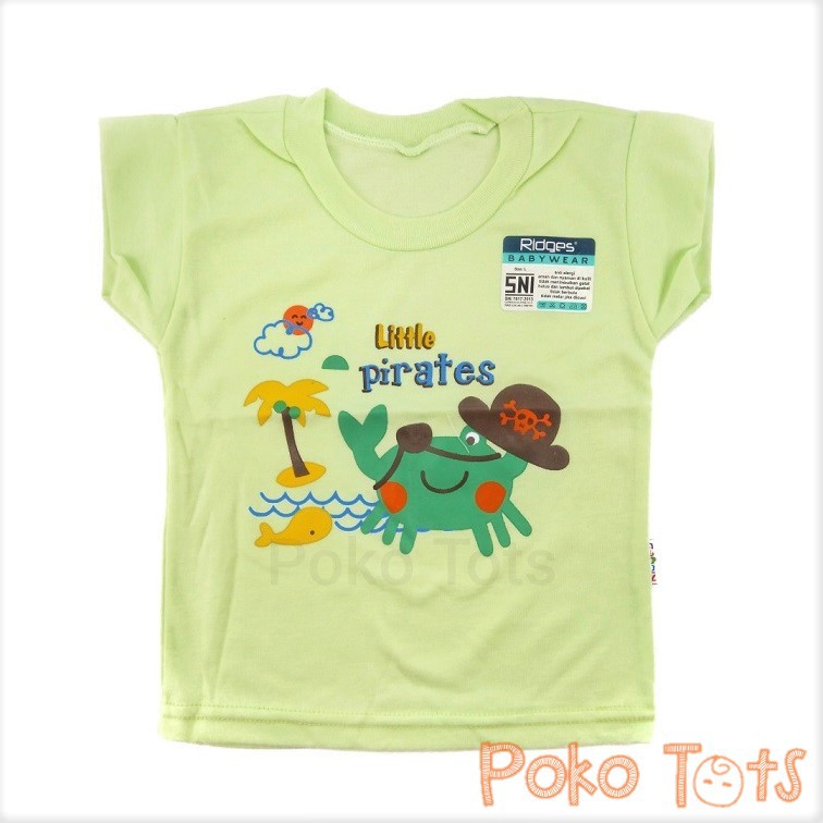 Ridges Kaos  Oblong  Little Pirates Anak Baju  Bayi  Harian 