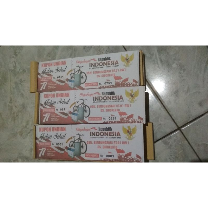 KUPON JALAN SEHAT