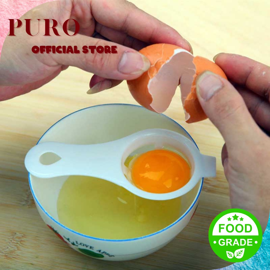 Alat Pemisah Telur / Pemisah Kuning Telur / Sendok Pemisah Telor / Egg White Separator / Saringan Putih Kuning Telur