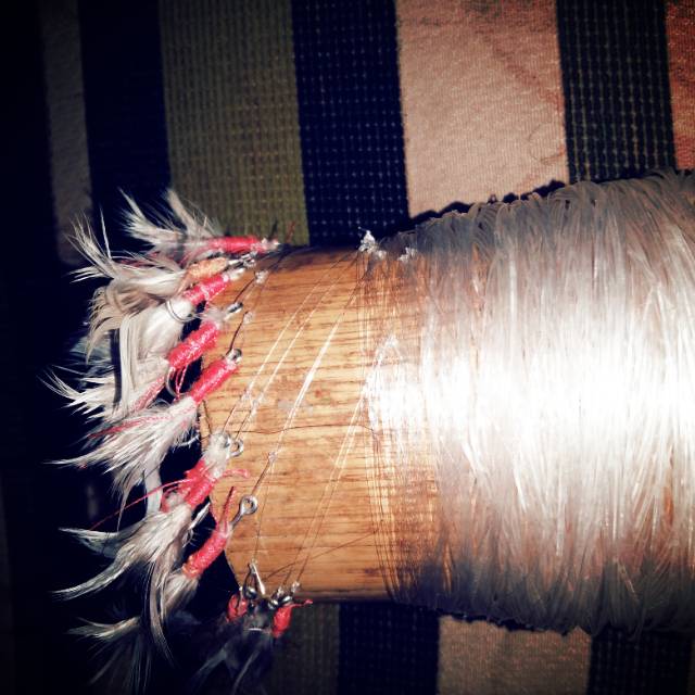 Pancing rawe ,isi 15 kail,mancing tanpa umpan